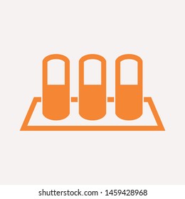 road barrier icon. Element of firefighter shop for advertising signs, mobile concept and web apps. Icon for website design and development, app development. Premium icon
