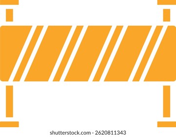 Road Barrier vector icon. Can be used for printing, mobile and web applications.