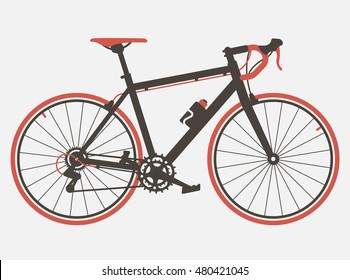 ロードバイク シルエット の画像 写真素材 ベクター画像 Shutterstock