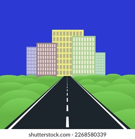 road to the big city
