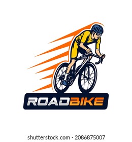 Road Bike Logo Vector Symbol Stock Vector (Royalty Free) 2086875007 ...