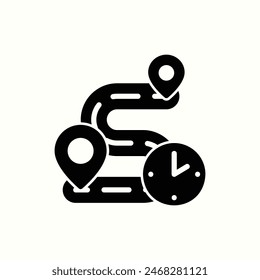 road block icon, isolated glyph icon