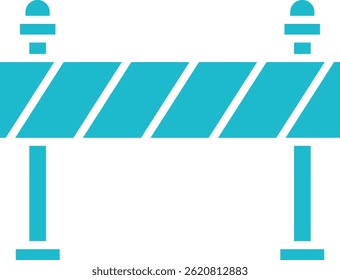 Road Block vector icon. Can be used for printing, mobile and web applications.