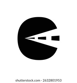  Road c Letter Logo simple