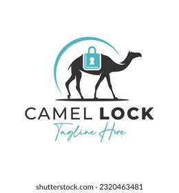 road camel padlock logo design