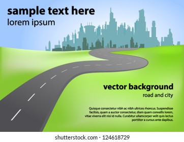 road and city