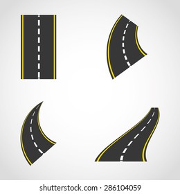 road concept design, vector illustration eps10 graphic 