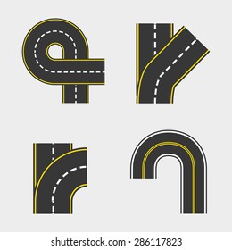 road concept design, vector illustration eps10 graphic 