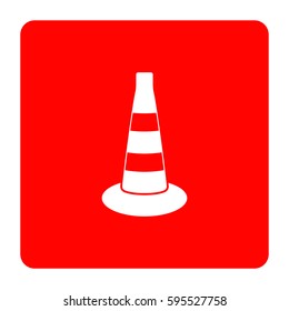 Road cone icon.