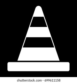 Road cone icon .