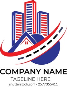 Road and Construction Company logo