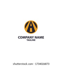 Logo de construcción de carreteras. Se puede usar para un icono.