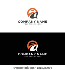 concepto de señas creativas del logotipo de construcción de carreteras. Dibujar la idea del icono vectorial de la plantilla de diseño con la autopista. Transporte y tráfico.