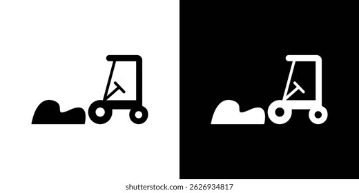 Conceito de sinais de construção de estrada, ilustração vetorial