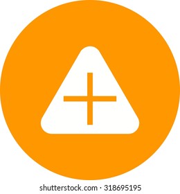 Road, cross, city icon vector image. Can also be used for traffic signs. Suitable for web apps, mobile apps and print media.