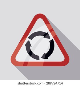 Road design over white background, vectori llustration.