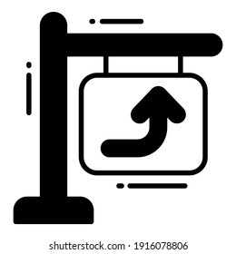 Icono de dirección de carretera relacionado Ubicación de mapa e icono negro de navegación. Icono de vector de tráfico y desplazamiento.