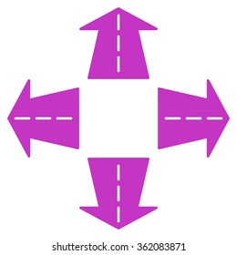 Road Directions Icon