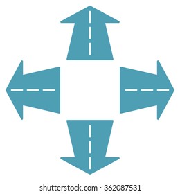 Road Directions Icon