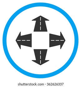 Road Directions Icon