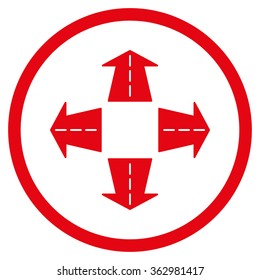 Road Directions Icon
