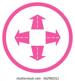 Road Directions Icon