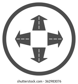 Road Directions Icon