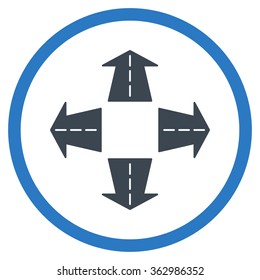 Road Directions Icon