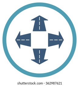 Road Directions Icon