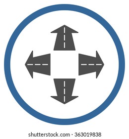 Road Directions Icon