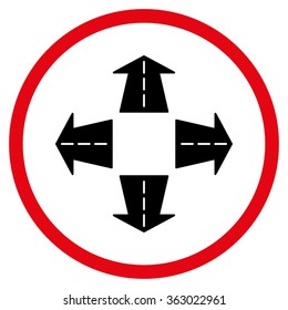 Road Directions Icon