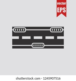 Road drain system icon.Vector illustration.