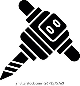 Taladro de carretera Nuevo Vector de diseño de iconos creativos
