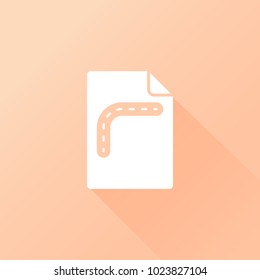 road icon for car