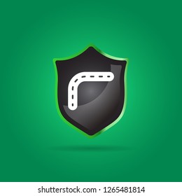 road icon for car