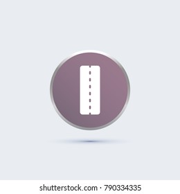 road icon for car