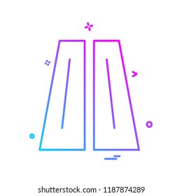 Road icon design vector