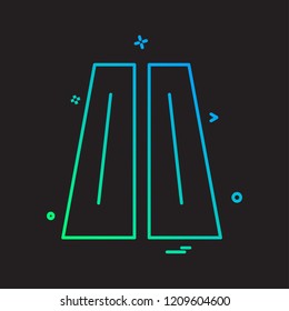 Road icon design vector