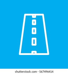 road icon illustration isolated vector sign symbol