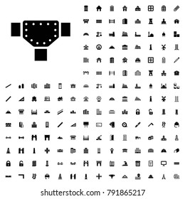 Road icon illustration isolated vector sign symbol. architecture icons vector set.