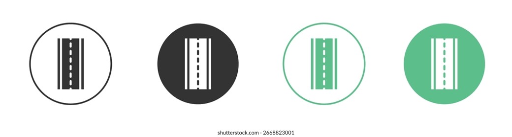 Conjunto de iconos de Vector de línea plana minimal.