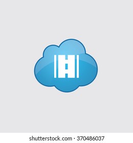 road icon, on white background