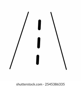 Road Icon, Road Outline Design, Icon Of Road, VIP Road , 