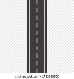 Road Icon Roadway Symbol Concept Vector Stock Vector (Royalty Free ...