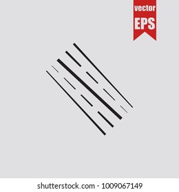 Road icon in trendy isolated on grey background.Vector illustration.