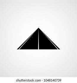 Road icon. Vector
