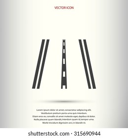 road icon vector