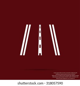 road icon vector