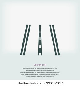 road icon vector
