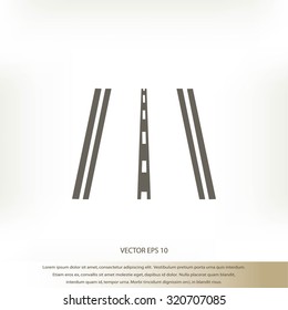 road icon vector
